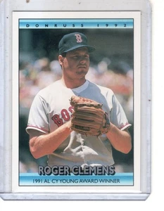 1992 Donruss - Bonus Cards Roger Clemens #BC3 - Bild 1 von 2