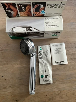 Hansgrohe Mistral - Eco Handbrause in chrom, Rarität, 90er Jahre - Bild 1 von 4