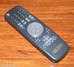 Genuine Go-Video (NR-3346) Pre-Programmed VCR / TV Remote Control w/ Batt Cover  - Picture 1 of 2