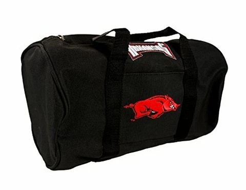 Mighty Mac Arkansas Razorbacks NCAA Kids Mini Duffle Bag, Black Cover