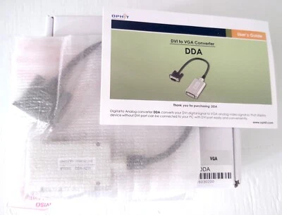 Ophit DVI to Analog VGA Converter DDA  DDA-A001 PC Laptop - Image 1 of 3