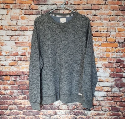 🔥 Sudadera gris resistente a la intemperie para hombre talla XL informal mezcla de algodón Foto 1 de 4