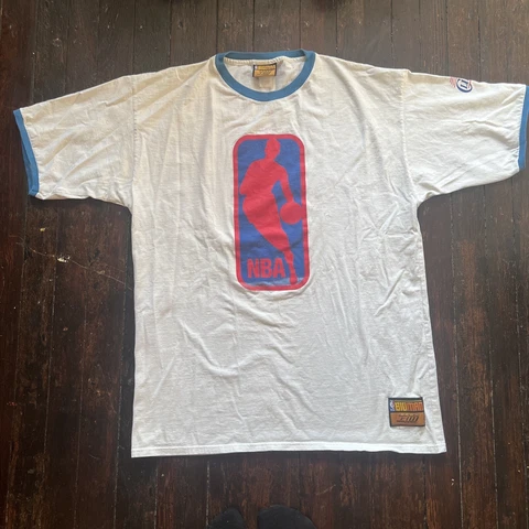 Los Angeles Clippers Shirt Carl Banks GIII Big Man Nba Logo 5XL Ringer Flaws Cover