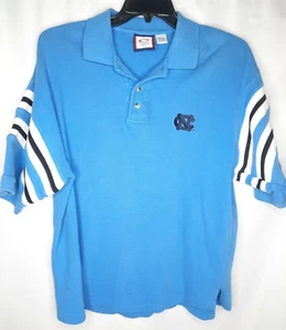 North Carolina Men's Polo Size L Tar Heels Cadre Athletic Vintage - Picture 1 of 8