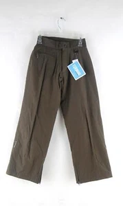 XS Turbine Outerwear Mozo Girl Waterproof Women's Ski and Snowboard Pants Brown - Picture 1 of 5