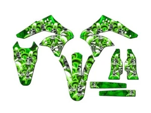 2006-2008 KX 250F JESTER Green Senge Graphics Kit Compatible with Kawasaki - Picture 1 of 4