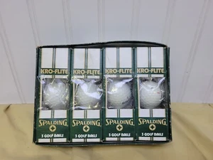 SPALDING KRO-FLITE Golf Balls  12 Balls NIB Made in USA - Picture 1 of 5