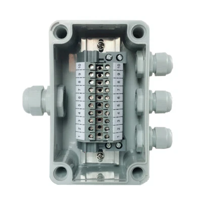 UK2.5B Din Rail Electric connectors  80*130*70mm Cable Junction Box 1 in 3 out - Image 1 of 4