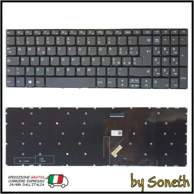 TASTIERA ITALIANA PER LENOVO IDEAPAD PC5C-IT SN20M62881 SG-86420-2IA GRIGIA