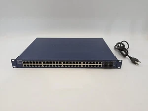 Netgear GS748T v3 ProSafe 48-Port 10/100/1000 Smart Switch With Rack Ears - Picture 1 of 7