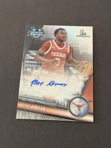 2023-24 Bowman University Chrome, Max Abmas Refractor Auto #BCPA-MA 090/250 - Imagen 1 de 3