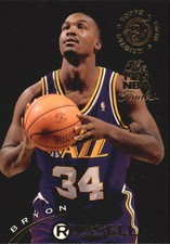 1994-95 Stadium Club Super Teams NBA Finals Basketball Card #296 Bryon Russell