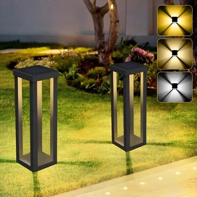 2 шт. светильников для солнечной террасы дорожки сада патио дорожки лестницы забора декоративная лампа - Изображение 1 из 4