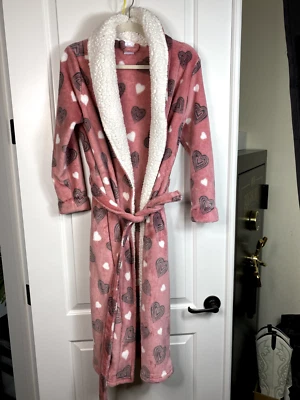 Bata Secret Treasures para mujer M 8-10 cálida suave bolsillos de felpa cómoda Foto 1 de 4