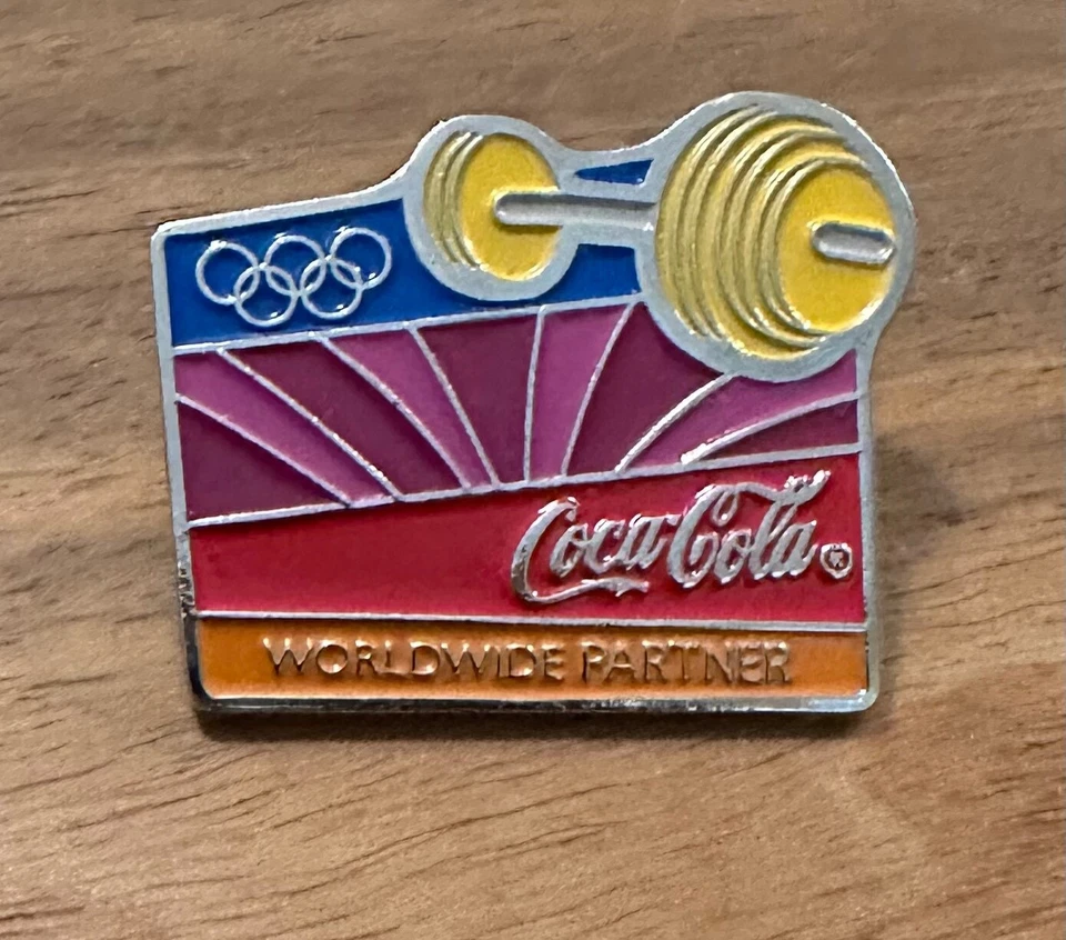 Athens 2004 Weightlifting Olympic Pin - Image 1 of 1
