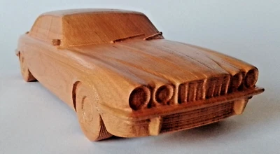 Jaguar XJ6 4.2 Series II - 1:16 Holzauto Modell Sammlerstück Nachbildung - Bild 1 von 4