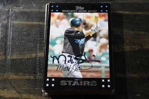 TARJETA AUTOGRAFIADA DE ESCALERAS MATT TORONTO BLUE JAYS - Imagen 1 de 1
