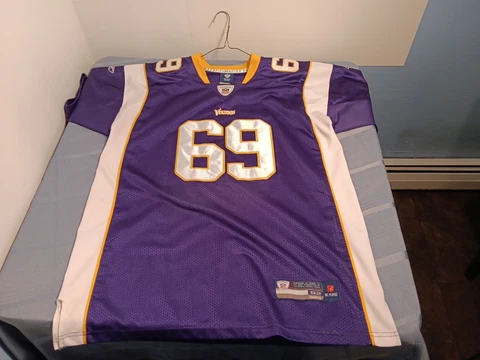 NFL. Minnesota Vikings Jared Allen #69 Reebok On Field Jersey Sz 52. Purple Cover