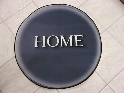 Designer Teppich Modern HOME  77 cm Rund AUCH FÜR WOHNMOBIL WOHNWAGEN KÜCHE - Bild 1 von 2