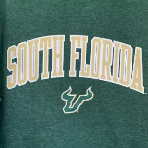 South Florida Bulls Langarm Sweat Shirt Erwachsene Medium 38/40 grün - Bild 1 von 4
