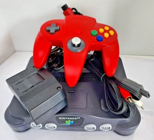 Nintendo 64 Original Home Console Gray 1996 (NTSC NUS-001) - Picture 1 of 13