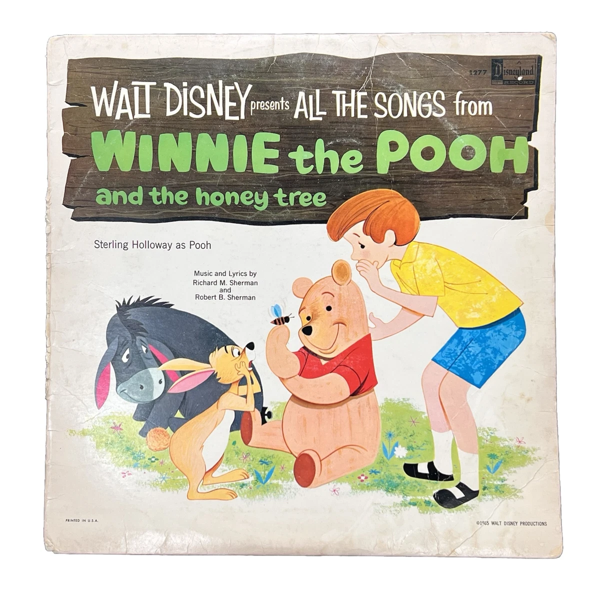 Winnie the Pooh Disney Records (Pre - 1968) for sale | eBay