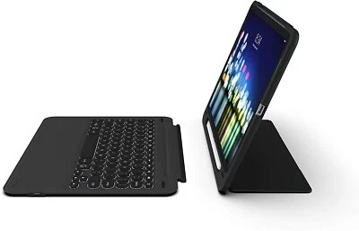 Zagg Slim Combo Book Go Backlit Ultra-Slim Keyboard +Case iPad Pro 11-Inch Stand - Image 1 of 4