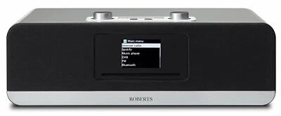 ROBERTS Stream 67 silver DAB+UKWWLAN Internetradio mit Mediastreaming und CD - Bild 1 von 3