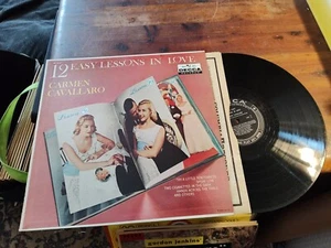 1E.    CARMEN CAVALLARO ~12 EASY LESSON IN LOVE~ DECCA DL 8747 LP NM/NM CLEAN  - Picture 1 of 2