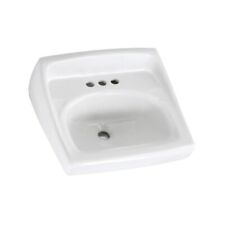 American Standard 0356.137 Lucerne 20-1/2" Wall Mounted Porcelain - White