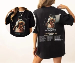 Rod Wave Shirt, Rod Wave Last Lap Tour Music Tee, Rod Wave Rapper T-shirt, Rod W - Picture 1 of 8
