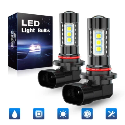 9145 2x Bombillas LED Antiniebla 100W 6000K Blanco Para Ford F150 F250 F350 Super Duty Foto 1 de 4