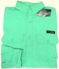Polo Ralph Lauren Long Sleeve Classic Fit Nylon Shirt Mens Green Nautical $110
