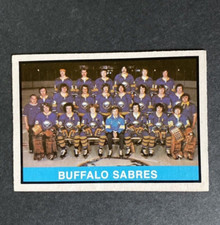 1974-75 O-Pee-Chee Checklist Buffalo Sabres Unchecked Team Card  #337