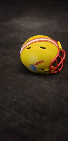 IOWA STATE CYCLONES YELLOW #260 POCKET PRO FOOTBALL HELMET RIDDELL Cover