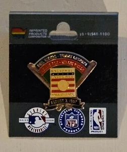 1997 Baseball Hall of Fame Lapel Pin Lasorda Niekro Wells Fox - Picture 1 of 3