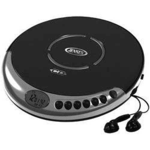 Jensen CD-60C Personal CD Player with Bass Boost - Black