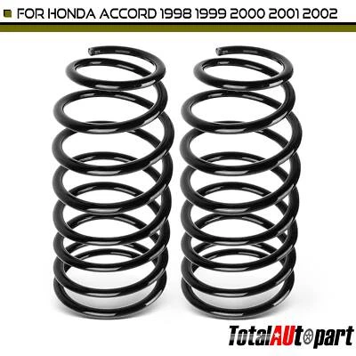 2x Muelles helicoidales traseros para Honda Accord 1998 1999 2000 2001 2002 L4 2,3 L V6 3,0 L Foto 1 de 4
