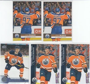 (5) 2019-20 Connor McDavid UD Upper Deck Hockey 30 YEARS Insert Lot - Oilers - Picture 1 of 1