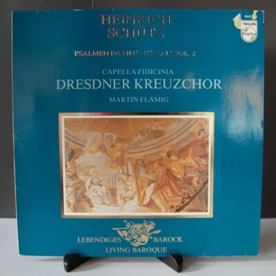 LP Heinrich Schütz - Psalmen Davids 2 - Kreuzchor Dresden Philips 9502047 (M/EX) - Bild 1 von 4