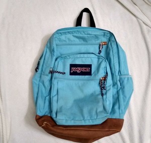 light blue jansport