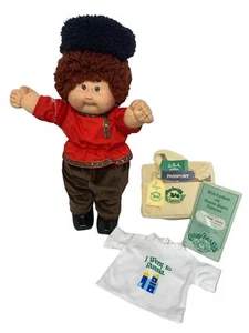 Cabbage Patch Kids Doll World Traveler Russia Boy "Tyrone Jules" 1985 Box 3890 - Picture 1 of 4