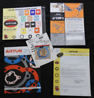 C1960 The Artus Corp Engineering Literature + Sample Signed Letter Englewood Nj