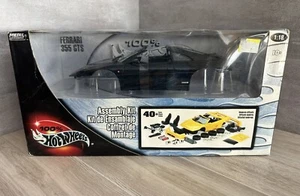 Hot Wheels 100% Black Ferrari 355 GTS Assembly Kit 2002 Mattel Rare Model 1/18 - Picture 1 of 7