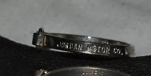 Vintage 1960er Werbung Wunder Schlüsselanhänger Keychain Jordan Motor Co W Frankfort IL N - Bild 1 von 4