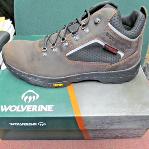 NEVER WORN WOLVERINE GUIDE ULTSPRG MID HIKING BOOT BROWN MEN'S SIZE 13 LEATHER - Picture 1 of 5
