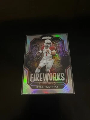 Kyler Murray 2022 Panini Prizm Fireworks Silver Prizm Cardinals PWE - Image 1 of 2