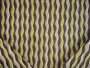 Kravet Couture 2-1/2Y 29367 Trailway Kiwi Wave Tessuto per rivestimento in velluto - Foto 1 di 4