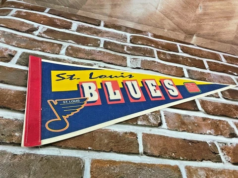 NHL St.Louis Blues Hockey The Pasta House Vintage Team Logo Pennant Banner Cover