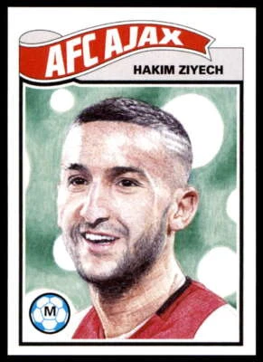 Hakim Ziyech 2020 Topps Living Set UEFA Champions League #181  - Image 1 of 2